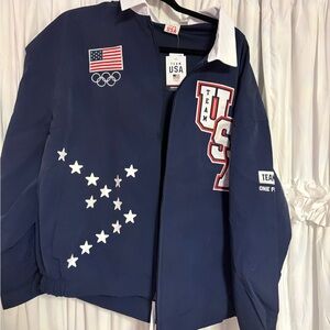 Team USA Navy Bomber Jacket